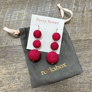 Perry Street Rocksbox Drop Ball Earrings
